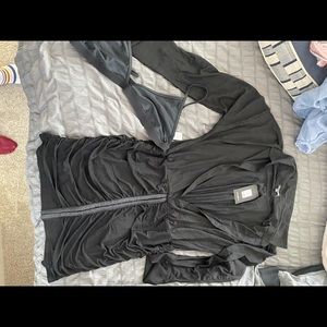 Fashion Nova Dress Long Sleeve, Sheer